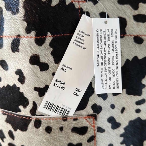 URBAN OUTFITTERS Calf Hair Tote Bag - Picture 9 of 10